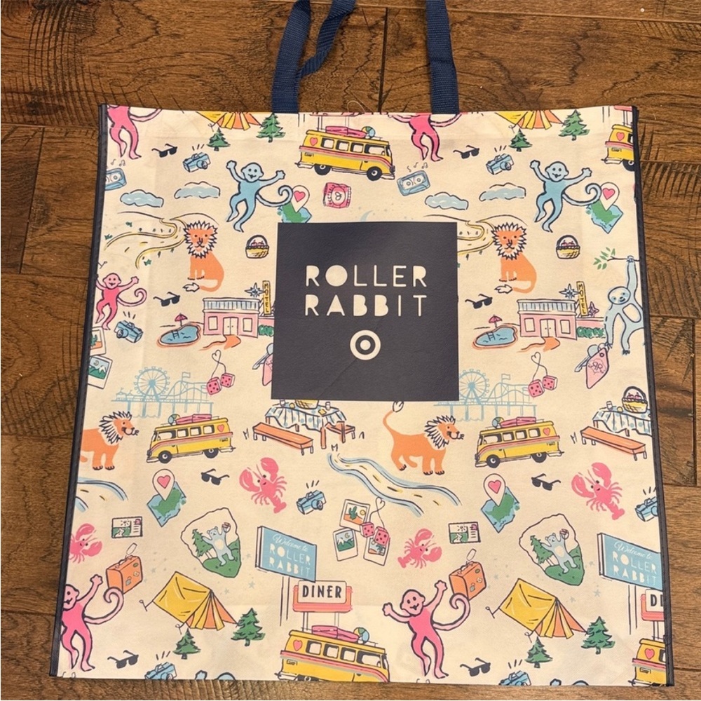 Roller Rabbit Target large tote bag